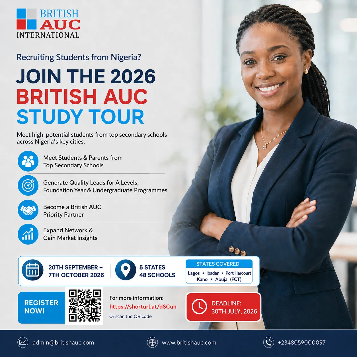 British AUC Study Tour | 2026